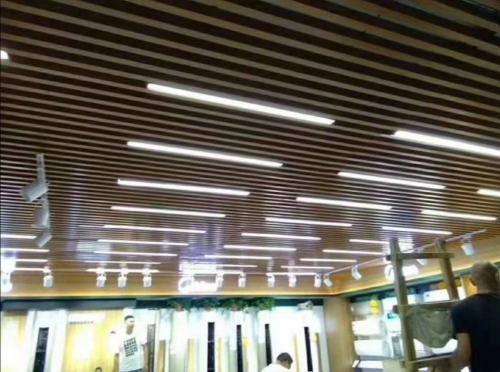 Modern Wooden Aluminum Decorative Ceiling