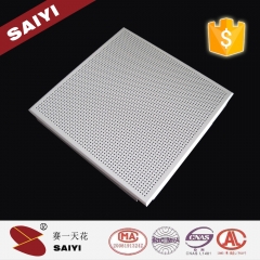 600*600mm Powder Coating Perforated Aluminum Ceiling tile