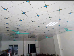 600*600mm Film Coating Aluminum Ceiling tile