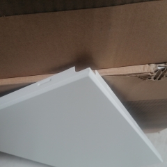 300*600mm Powder Coating White Color Aluminum Ceiling Tile