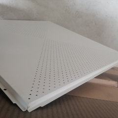 595*595mm Acoustic Perforated Aluminum Ceiling tile