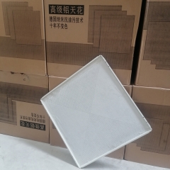 595*595mm Acoustic Perforated Aluminum Ceiling tile