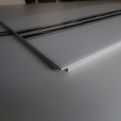 Metal Clip-in Ceiling Panel Decorative Suspended Aluminum / Aluminium Ceiling