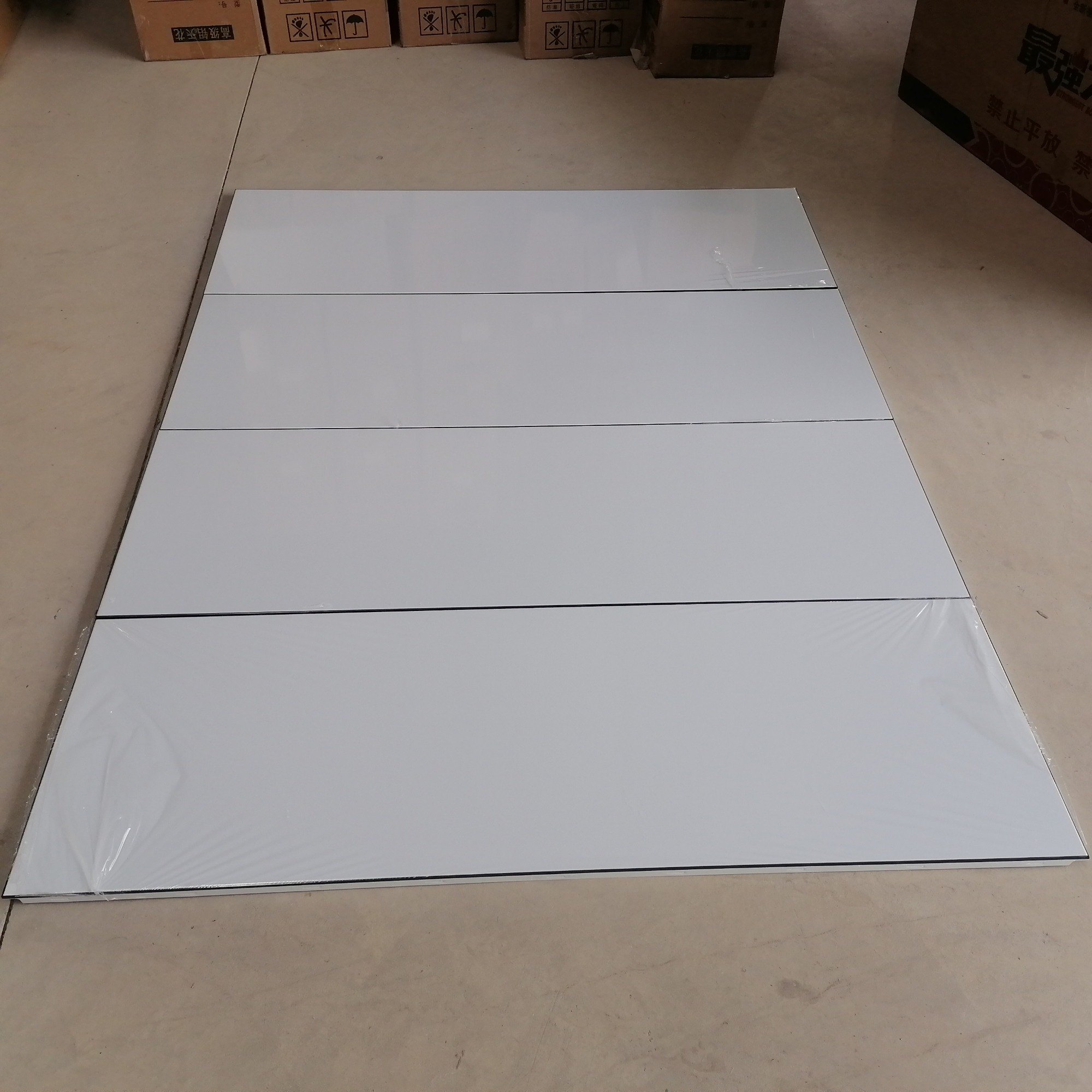 How the Clip-in aluminum ceiling tiles manufactured?