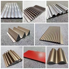 Aluminum Extrusion Profiles For Decorative Partitions