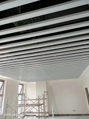 Aluminum Baffle Ceiling-Wooden grain