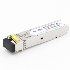 100BASE-BX BiDi SFP 1550nm-TX/1310nm-RX 40km DOM SC SMF Module Transceiver