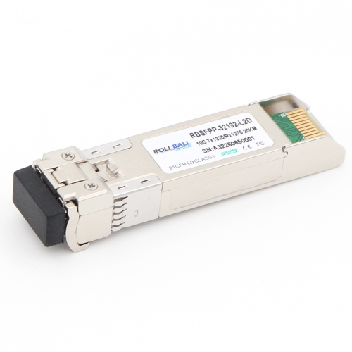 10GBASE-BX BiDi SFP+ 1330nm-TX/1270nm-RX 20km DOM LC SMF Module 10Gbs Transceiver