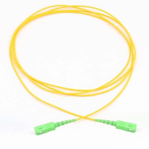 SC/APC-SC/APC Simplex OS2 9/125 SMF Fiber Patch Cable