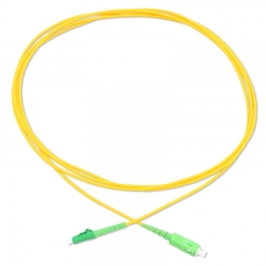 LC/APC-SC/APC Simplex OS2 9/125 SMF Fiber Patch Cable