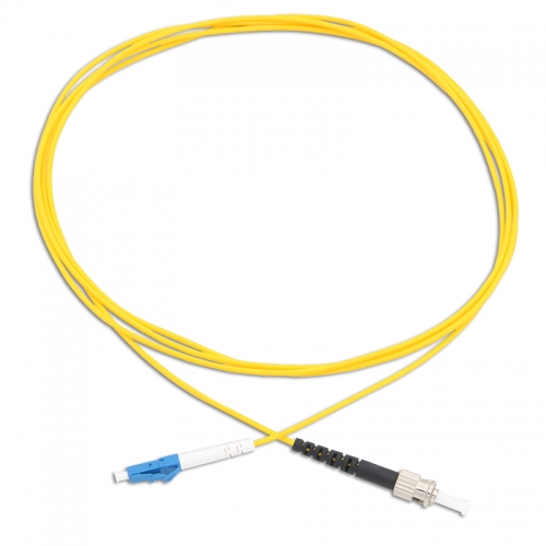 LC/UPC-ST/UPC Simplex OS2 9/125 SMF Fiber Patch Cable
