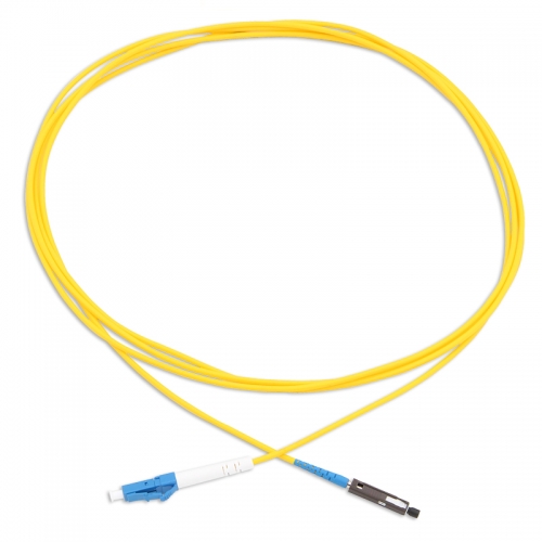 LC/UPC-MU/UPC Simplex OS2 9/125 SMF Fiber Patch Cable