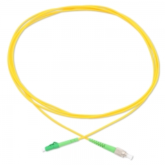 LC/APC-FC/APC Simplex OS2 9/125 SMF Fiber Patch Cable