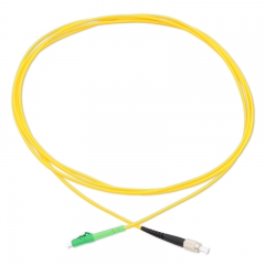 LC/APC-FC/UPC Simplex OS2 9/125 SMF Fiber Patch Cable