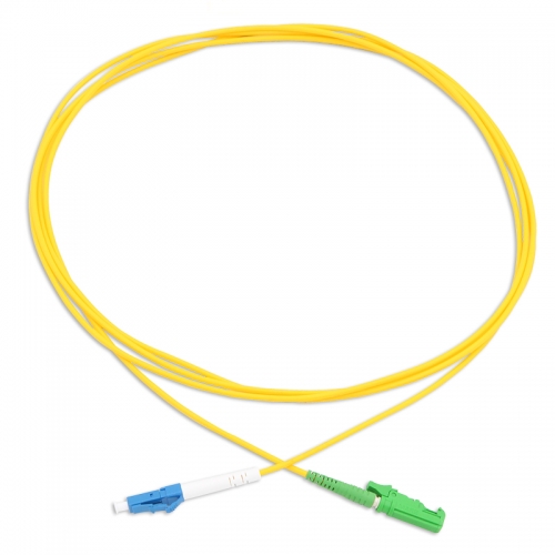 LC/UPC-E2000/APC Simplex OS2 9/125 SMF Fiber Patch Cable