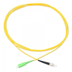 SC/APC-FC/UPC Simplex OS2 9/125 SMF Fiber Patch Cable