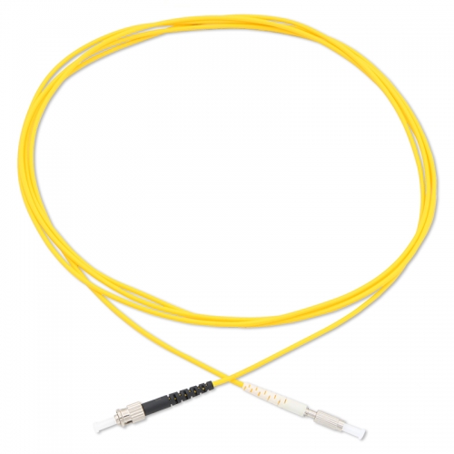 ST/UPC-DIN/UPC Simplex OS2 9/125 SMF Fiber Patch Cable