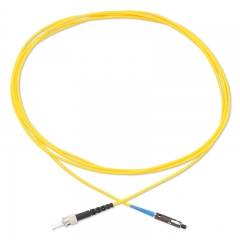 ST/UPC-MU Simplex OS2 9/125 SMF Fiber Patch Cable