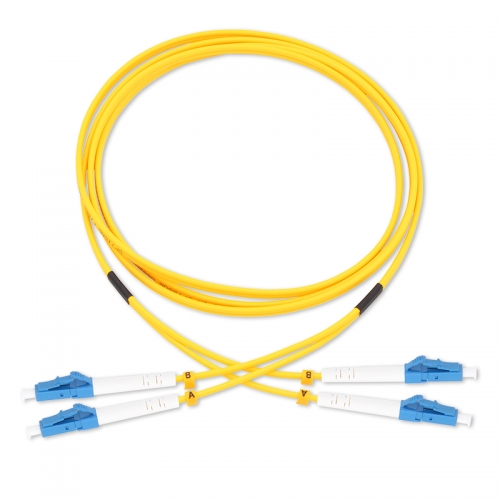 LC/UPC-LC/UPC Duplex OS2 9/125 SMF Fiber Patch Cable