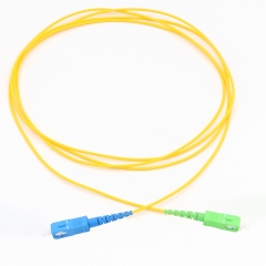 SC/UPC-SC/APC Simplex OS2 9/125 SMF Fiber Patch Cable