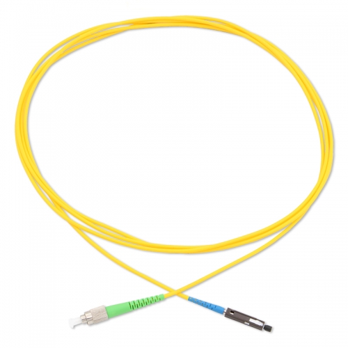 FC/APC-MU Simplex OS2 9/125 SMF Fiber Patch Cable