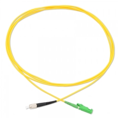 FC/UPC-E2000/APC Simplex OS2 9/125 SMF Fiber Patch Cable