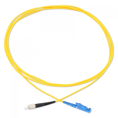 FC/UPC-E2000/UPC Simplex OS2 9/125 SMF Fiber Patch Cable