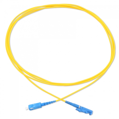 SC/UPC-E2000/UPC Simplex OS2 9/125 SMF Fiber Patch Cable