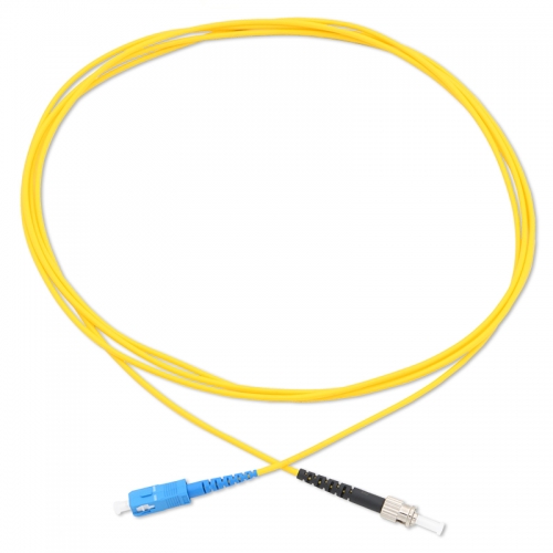 SC/UPC-ST/UPC Simplex OS2 9/125 SMF Fiber Patch Cable