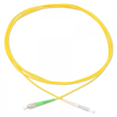 FC/APC-DIN Simplex OS2 9/125 SMF Fiber Patch Cable