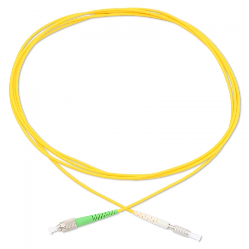 FC/APC-DIN Simplex OS2 9/125 SMF Fiber Patch Cable