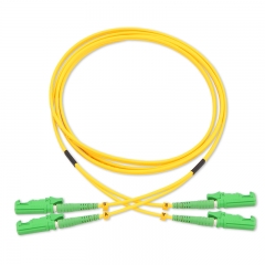 E2000/APC-E2000/APC Duplex OS2 9/125 SMF Fiber Patch Cable