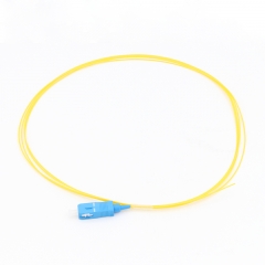 SC-UPC Simplex OS2 9/125 Single-mode Fiber Optic Pigtail - 0.9mm PVC/LSZH