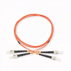 ST/UPC-ST/UPC Duplex OM2 50/125 Multi-mode Fiber Patch Cable