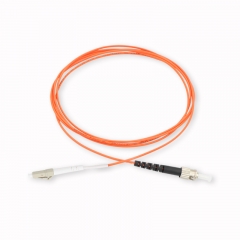 LC/UPC-ST/UPC Simplex OM1 62.5/125 Multi-mode Fiber Patch Cable