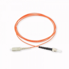 SC/UPC-ST/UPC Simplex OM2 50/125 Multi-mode Fiber Patch Cable