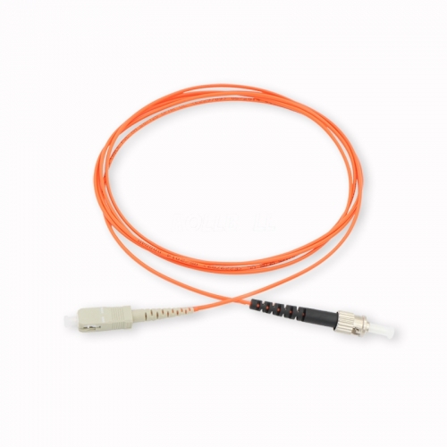 SC/UPC-ST/UPC Simplex OM2 50/125 Multi-mode Fiber Patch Cable
