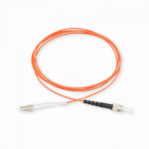 LC/UPC-ST/UPC Simplex OM2 50/125 Multi-mode Fiber Patch Cable