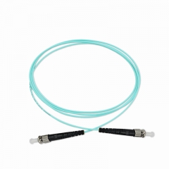 ST/UPC-ST/UPC Simplex OM3 50/125 Multi-mode Fiber Patch Cable