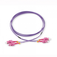 SC/UPC-SC/UPC Duplex 10G OM4 50/125 Multi-mode Fiber Patch Cable