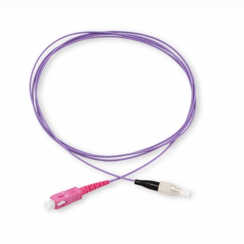 SC/UPC-FC/UPC Simplex 10G OM4 50/125 Multi-mode Fiber Patch Cable