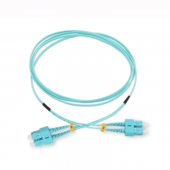 SC/UPC-SC/UPC Duplex OM3 50/125 Multi-mode Fiber Patch Cable