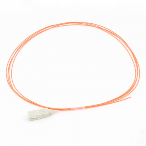 SC-UPC Simplex 62.5/125 Multi-mode Fiber Optic Pigtail - 0.9mm PVC/LSZH