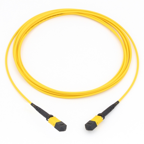 12 Fiber MTP(Male)-MTP(Male) 9/125 Single-mode Fiber Optic Cable