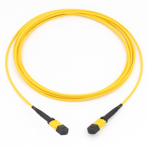 8 Fiber MTP(Female)-MTP(Female) 9/125 Single-mode Fiber Optic Cable