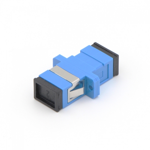 SC/UPC to SC/UPC Simplex Single-mode Plastic Fiber Optic Adapter