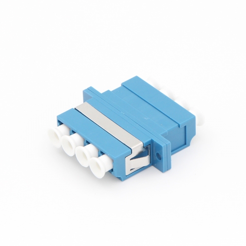 LC/UPC to LC/UPC 4 Cores Single-mode Plastic Fiber Optic Adapter