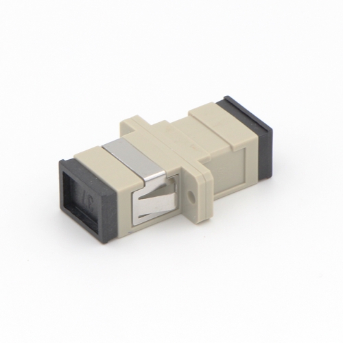 SC/UPC to SC/UPC Simplex Multi-mode Plastic Fiber Optic Adapter