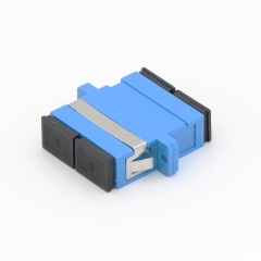 SC/UPC to SC/UPC Duplex Single-mode Plastic Fiber Optic Adapter