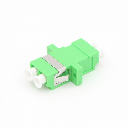 LC/APC to LC/APC Duplex Single-mode Plastic Fiber Optic Adapter